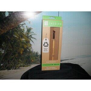 NEW by THE BLVD, EYE SHADOW BRUSH, ECO FRIENDLY ALL NATURAL BAMBOO HANDLE